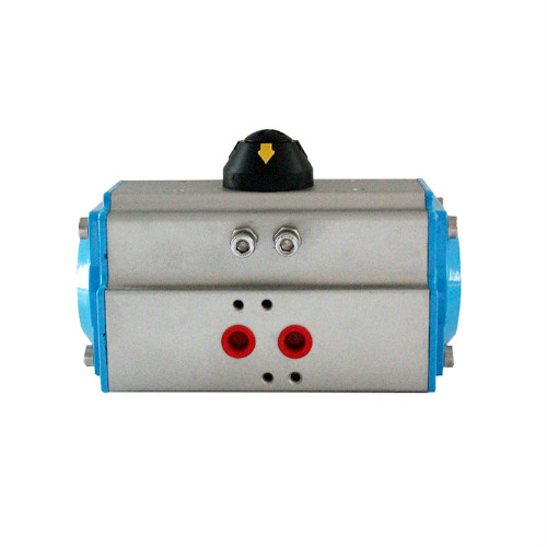 Double acting pneumatic actuator