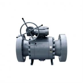 Trunnion mounted ball valve