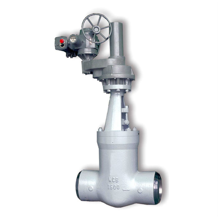 How can you do valve maintenance when the electric gate valve can’t be fully closed?