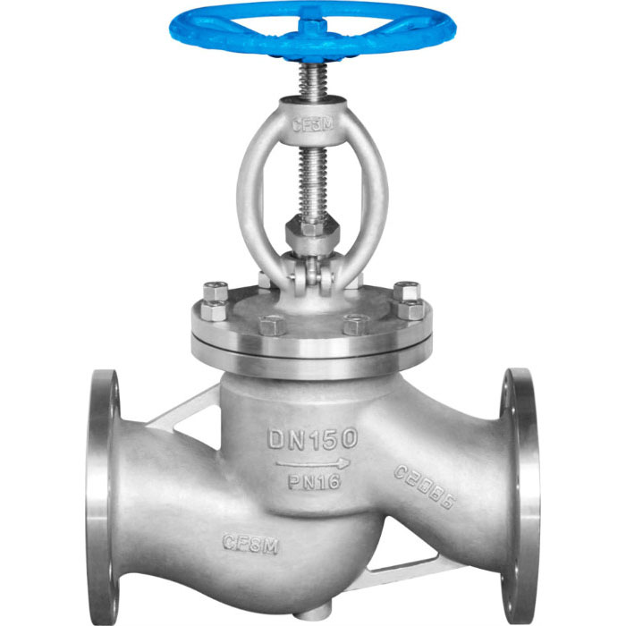 Direction and position of cast steel valves installation