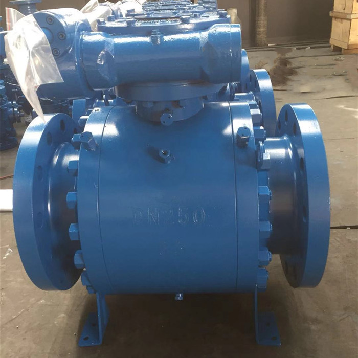 3 Piece full bore ball valve A105 API6D double block and bleed for oil & gas from Chinese manufacturer