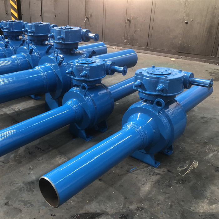 Fully welded API6D Ball valve low pressure 8 inch for oil & gas from China exporter