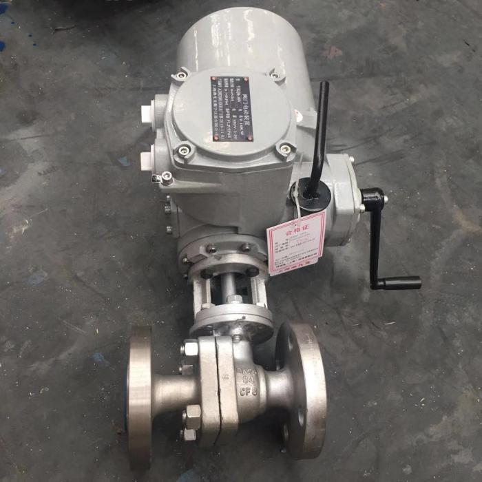 Motorized electric actuated ball valve 1 inch price full bore stainless steel from Chinese company