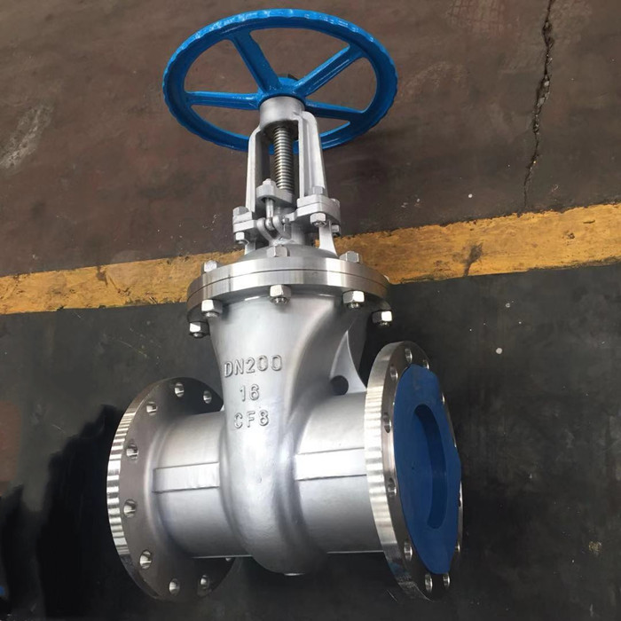 Fire protection 200mm Gate valve full bore SS flow control from Chinese company