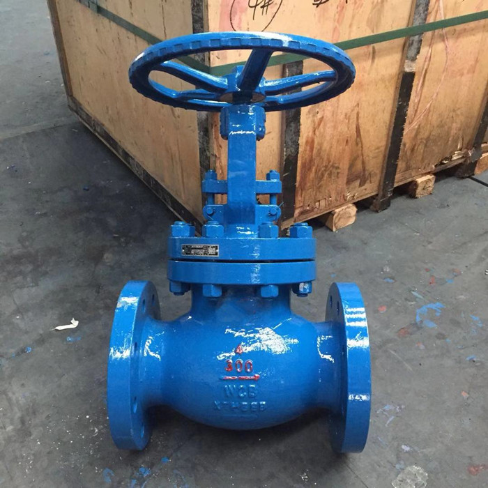 CL300 Globe valve 4 inch BS1873 CS body straight type from Chinese vendor