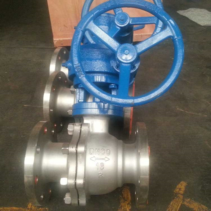 DN80 stainless steel ball valve SS304 price and drawing from Chinese supplier
