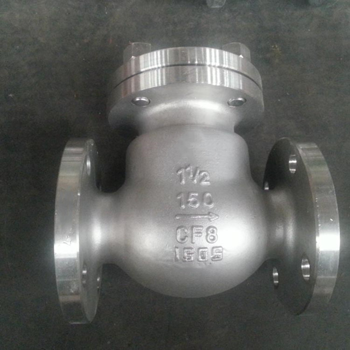 Swing type flanged 1 1/2 inch Non return valve leaking Class IV from Chinese enterprise