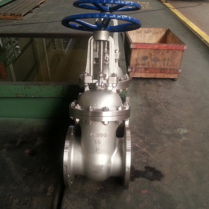 Metal seated Fullway Gate valve DN200 from Chinese manufacturer