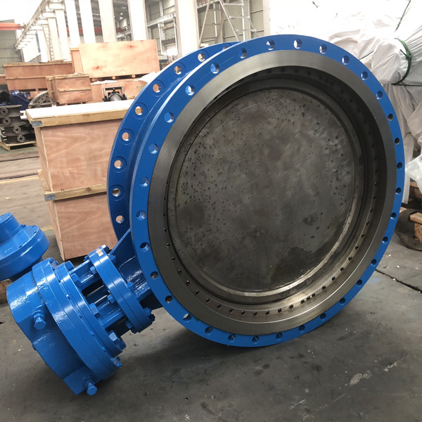 metal seated butterfly valve, API 609,tri-eccentric type, body WCB