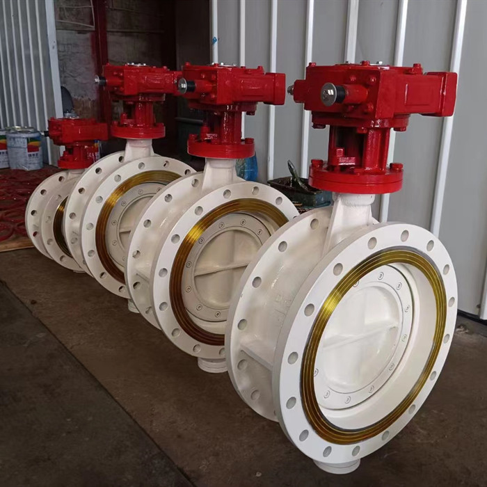 API 609 butterfly valves, triple offset type, fire safe,  bi-directional,